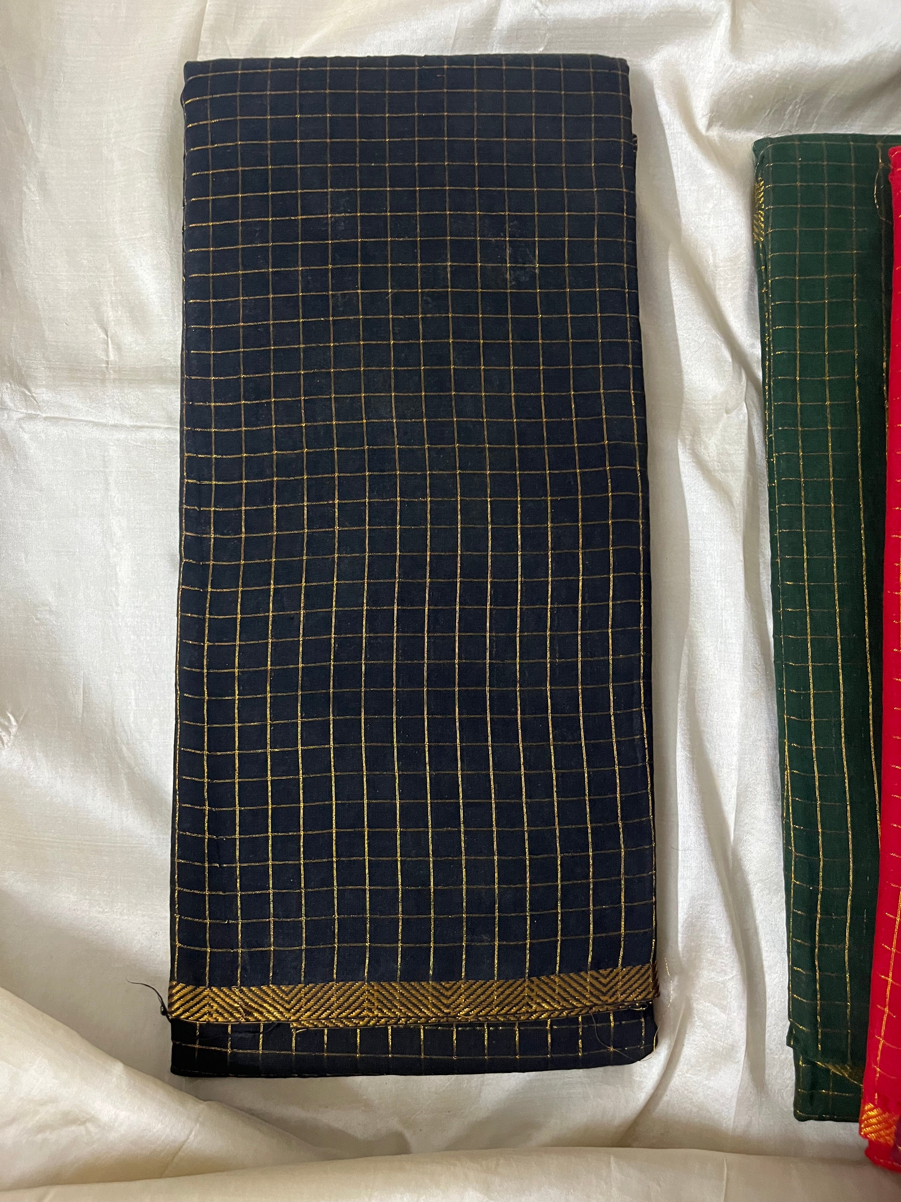 Zari Kattam Saree with Blouse
