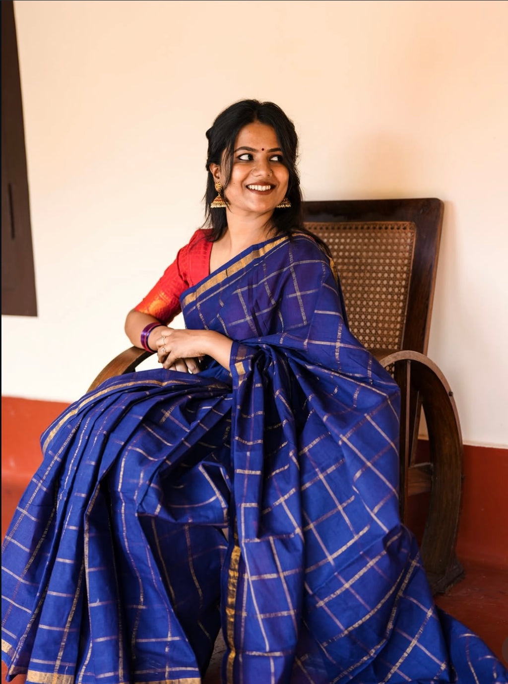 Vanaja Kattam Saree