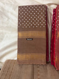 Polka Dots Sungudi Saree without Blouse