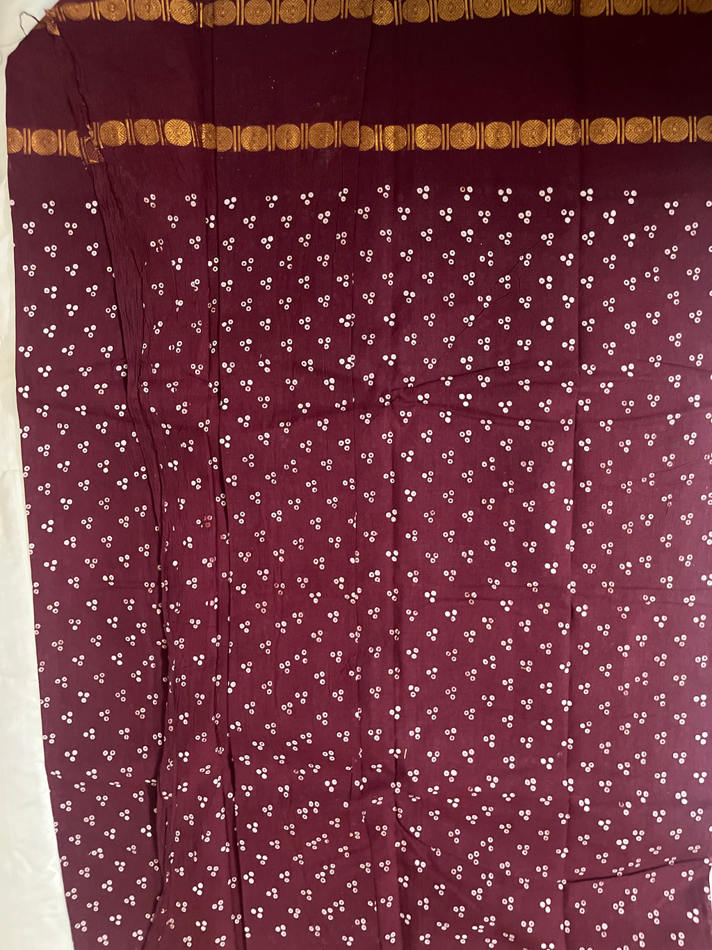 Polka Dots Sungudi Sarees without blouse