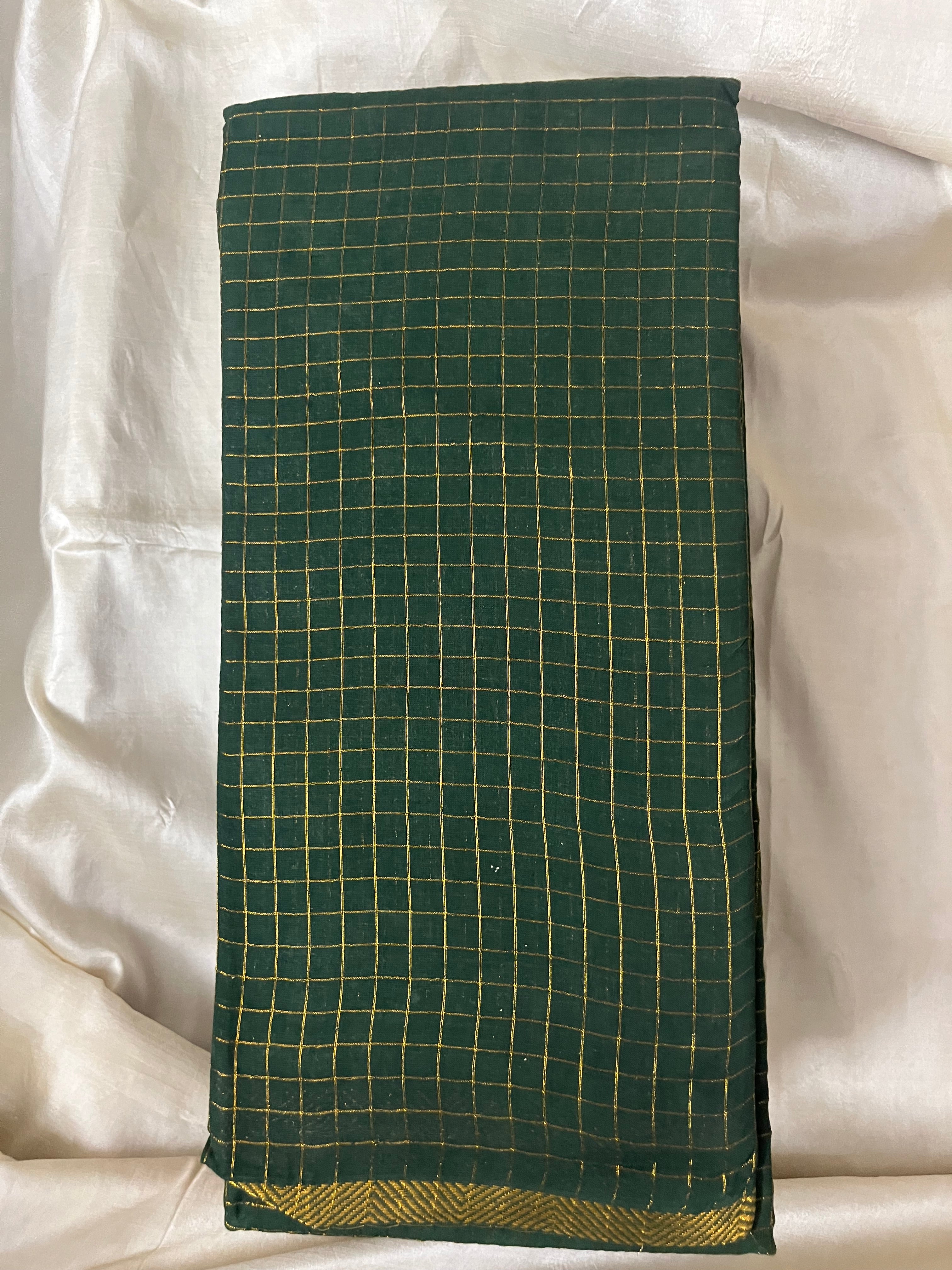 Zari Kattam Saree with Blouse