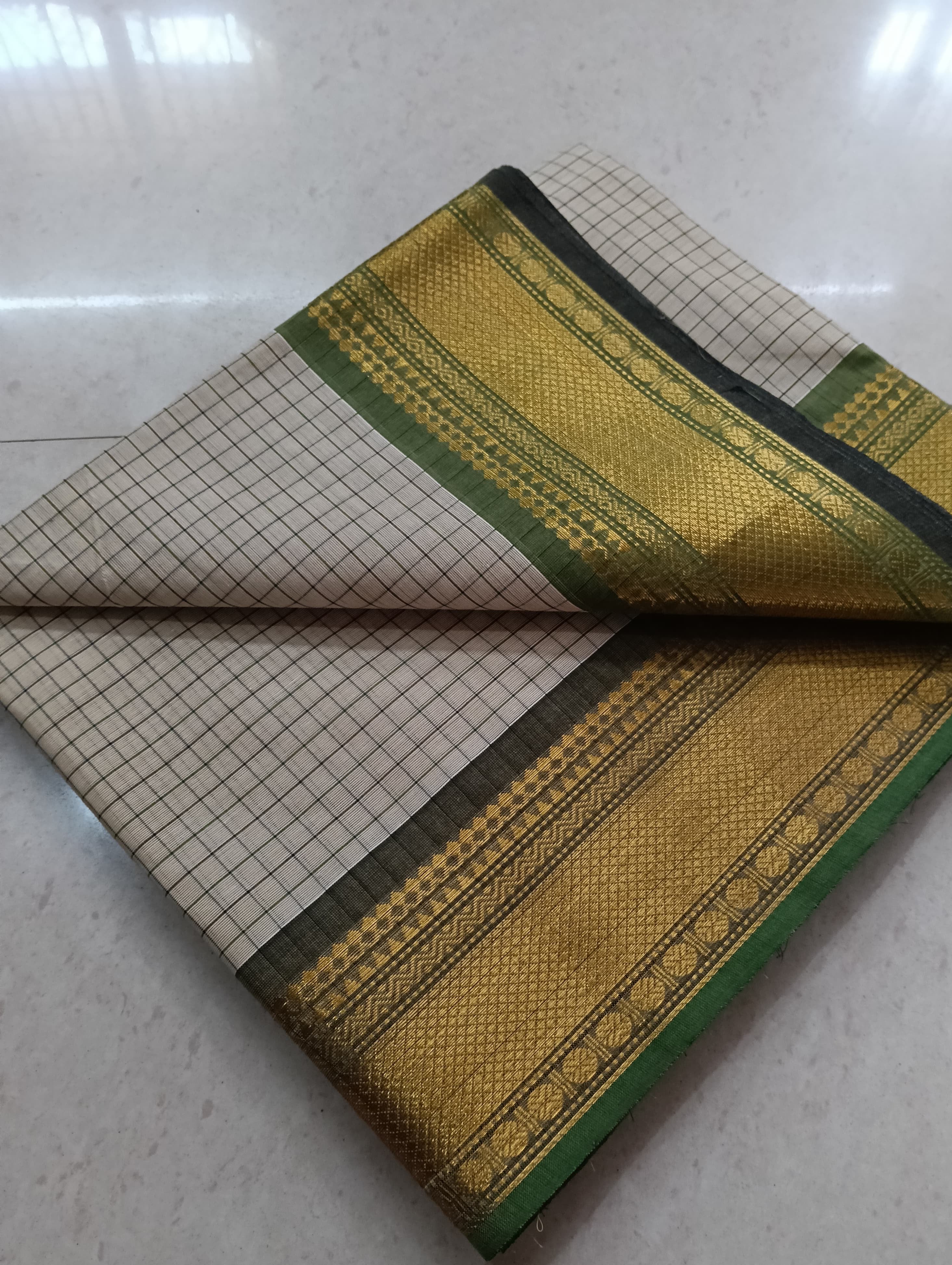 Kanchi Cotton Saree