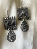 Tribals Earrings Silver like a look