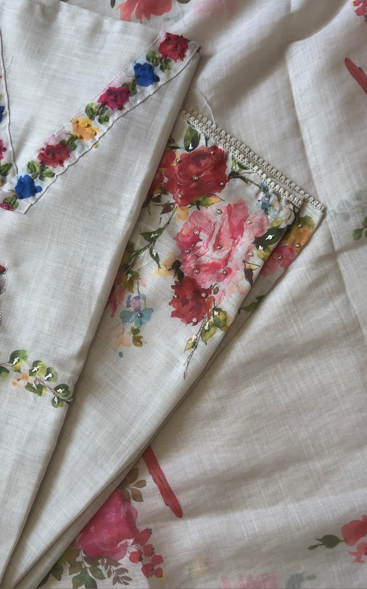 Premium Linen 3pcs Unstitched suit