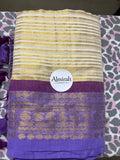 Mul cotton saree