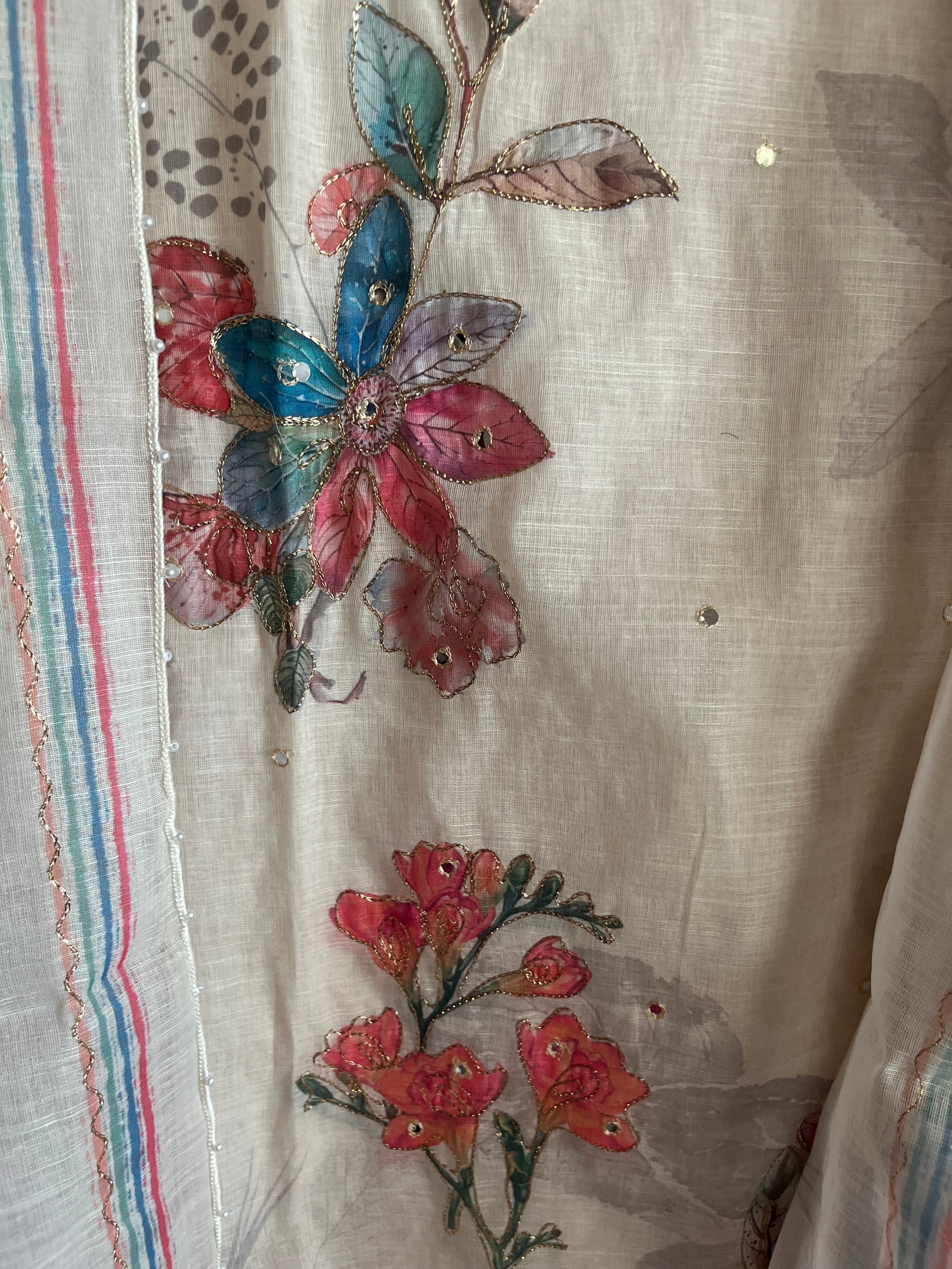 Premium Linen 3pcs Unstitched Suit