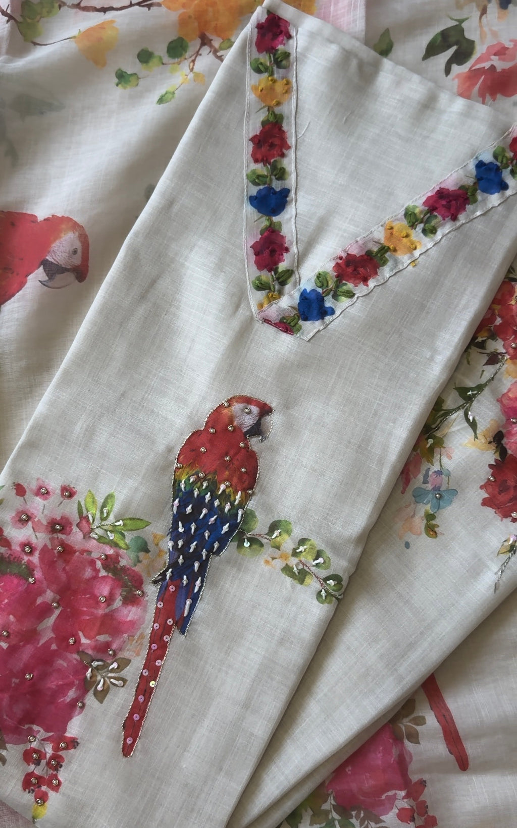 Premium Linen 3pcs Unstitched suit