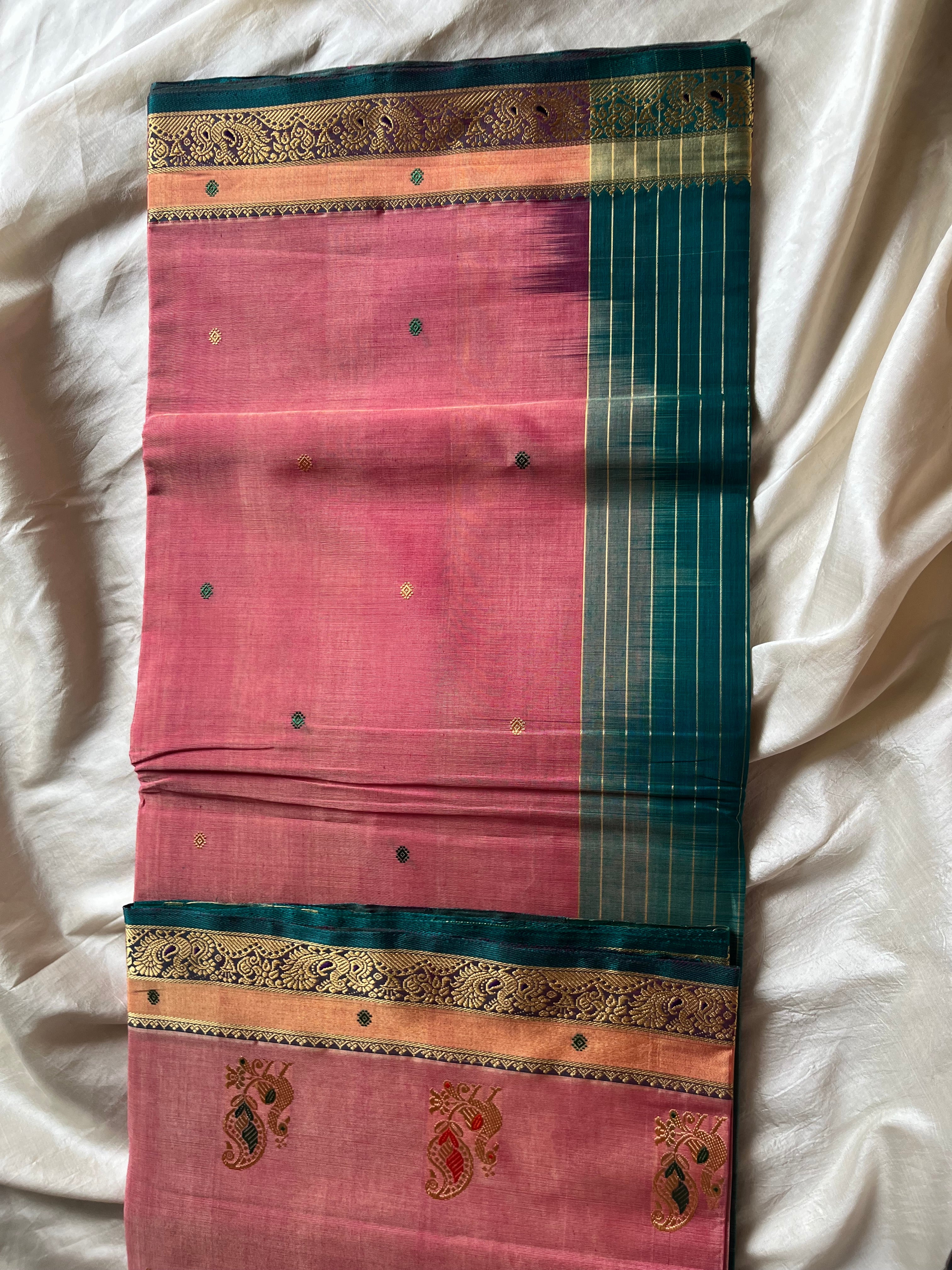 Handloom Vegan Silk Saree
