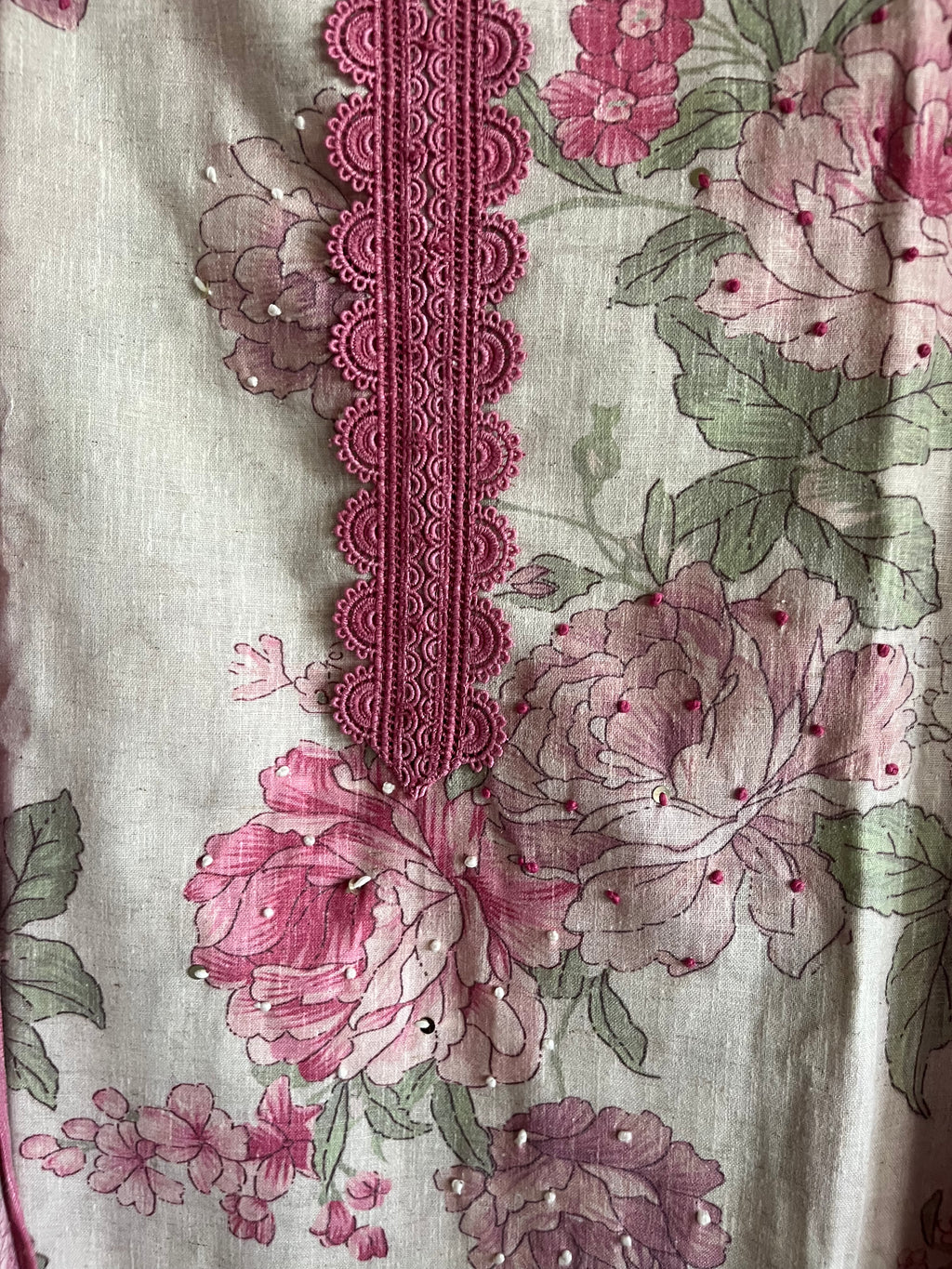Linen 3pcs Unstitched Suit