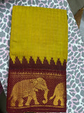Ganga Jamuna saree