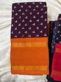 Mukutu Sungudi saree with blouse