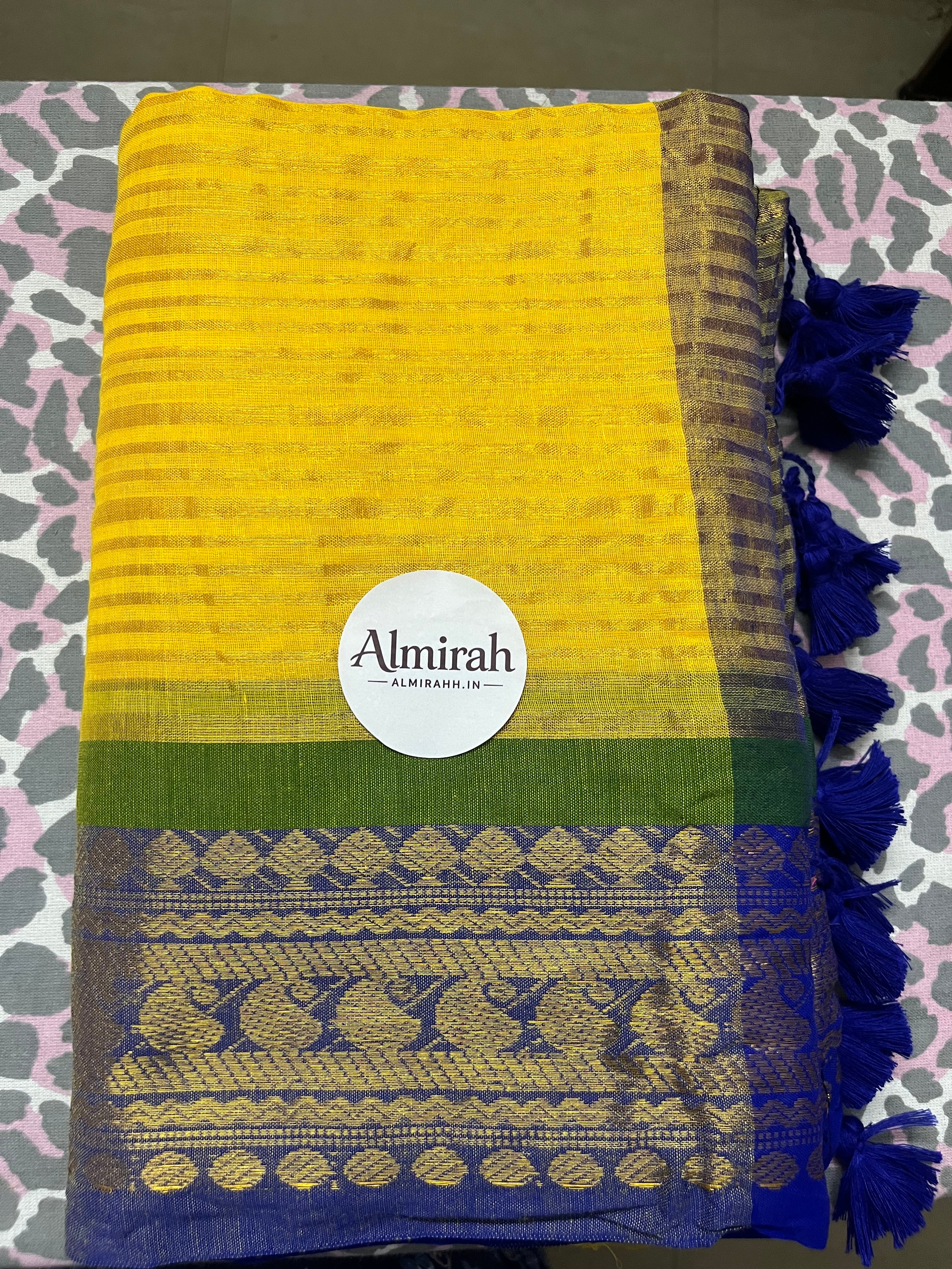 Mul cotton saree