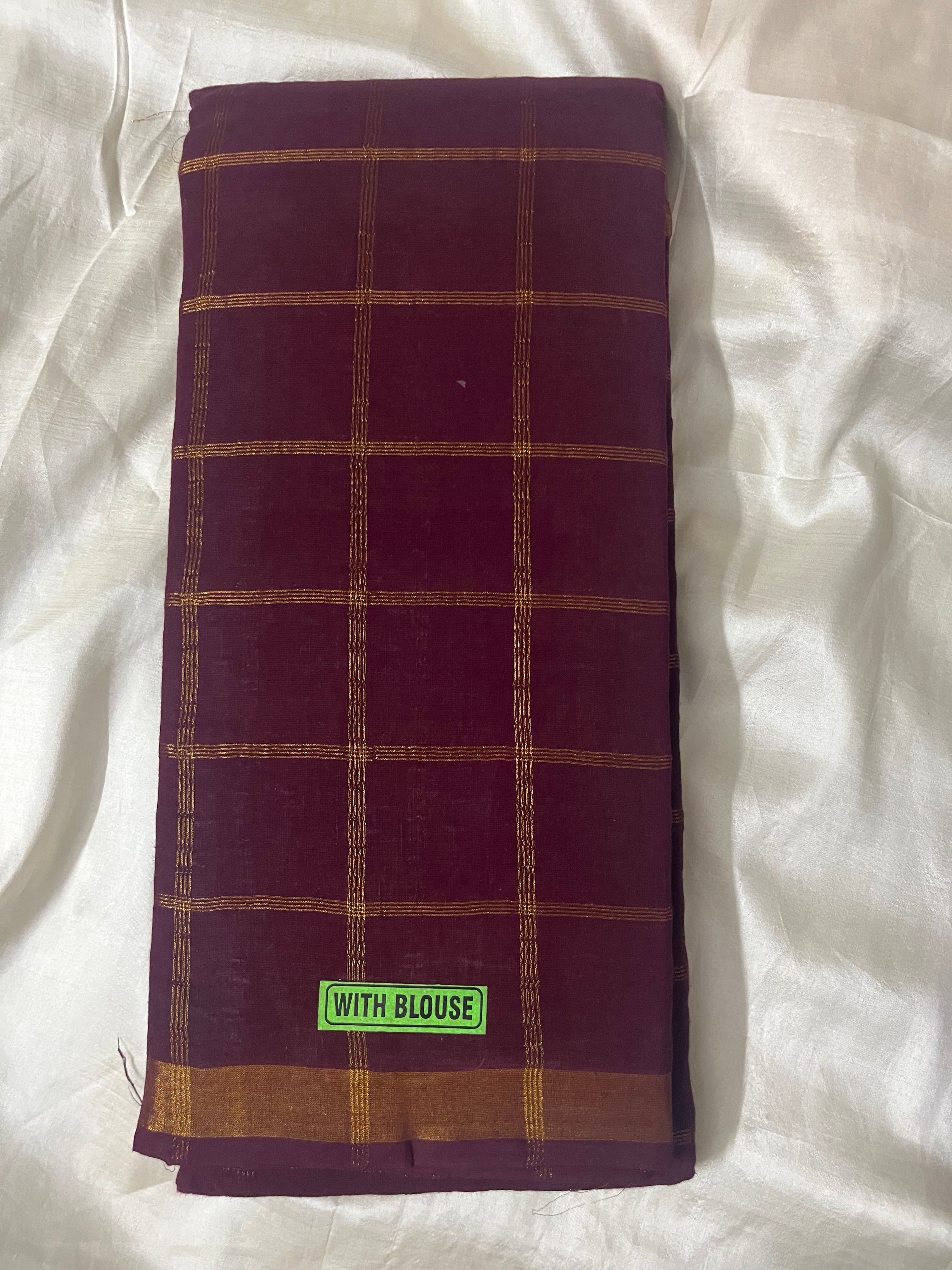 Vanaja Kattam saree