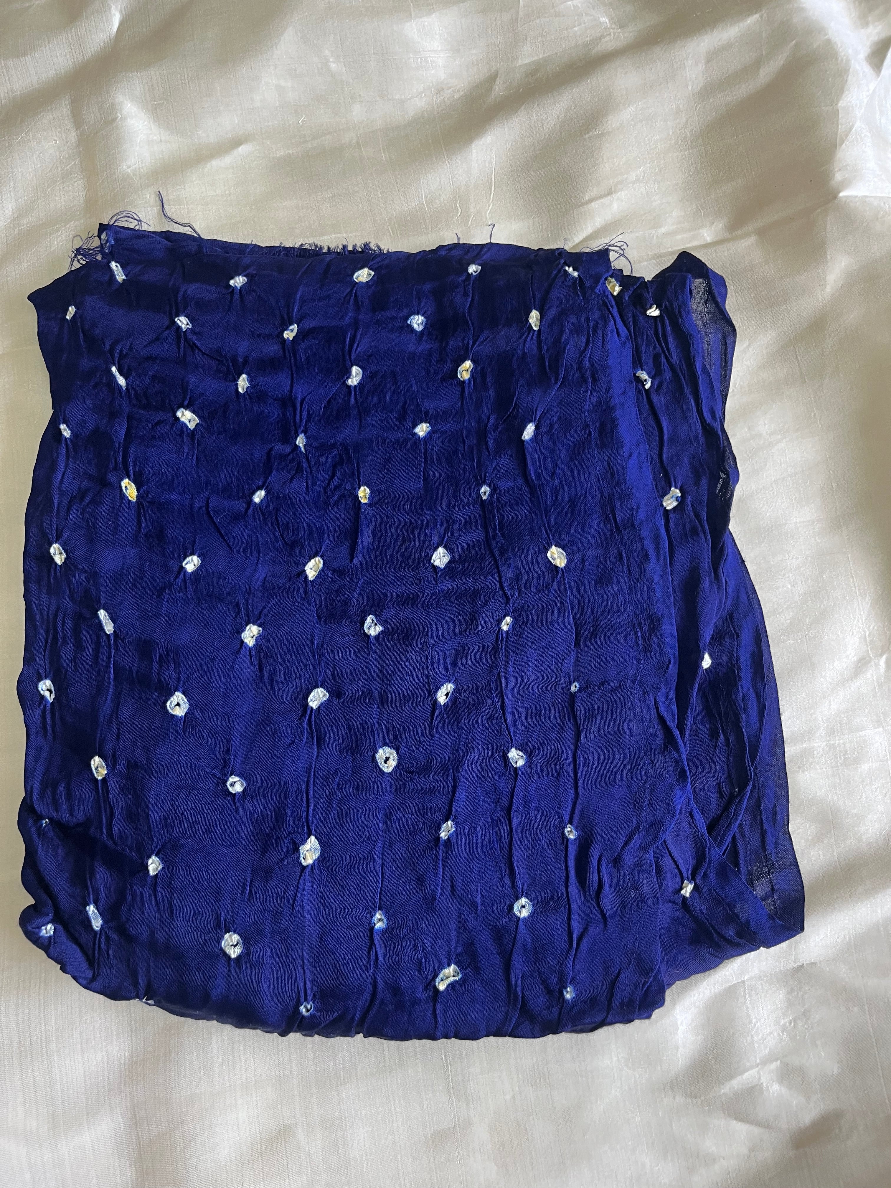 Blue Dupatta