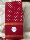 Polka Dot Sungudi Saree without Blouse