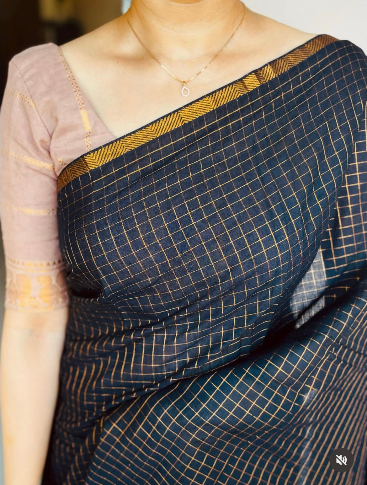 Zari Kattam Saree with Blouse