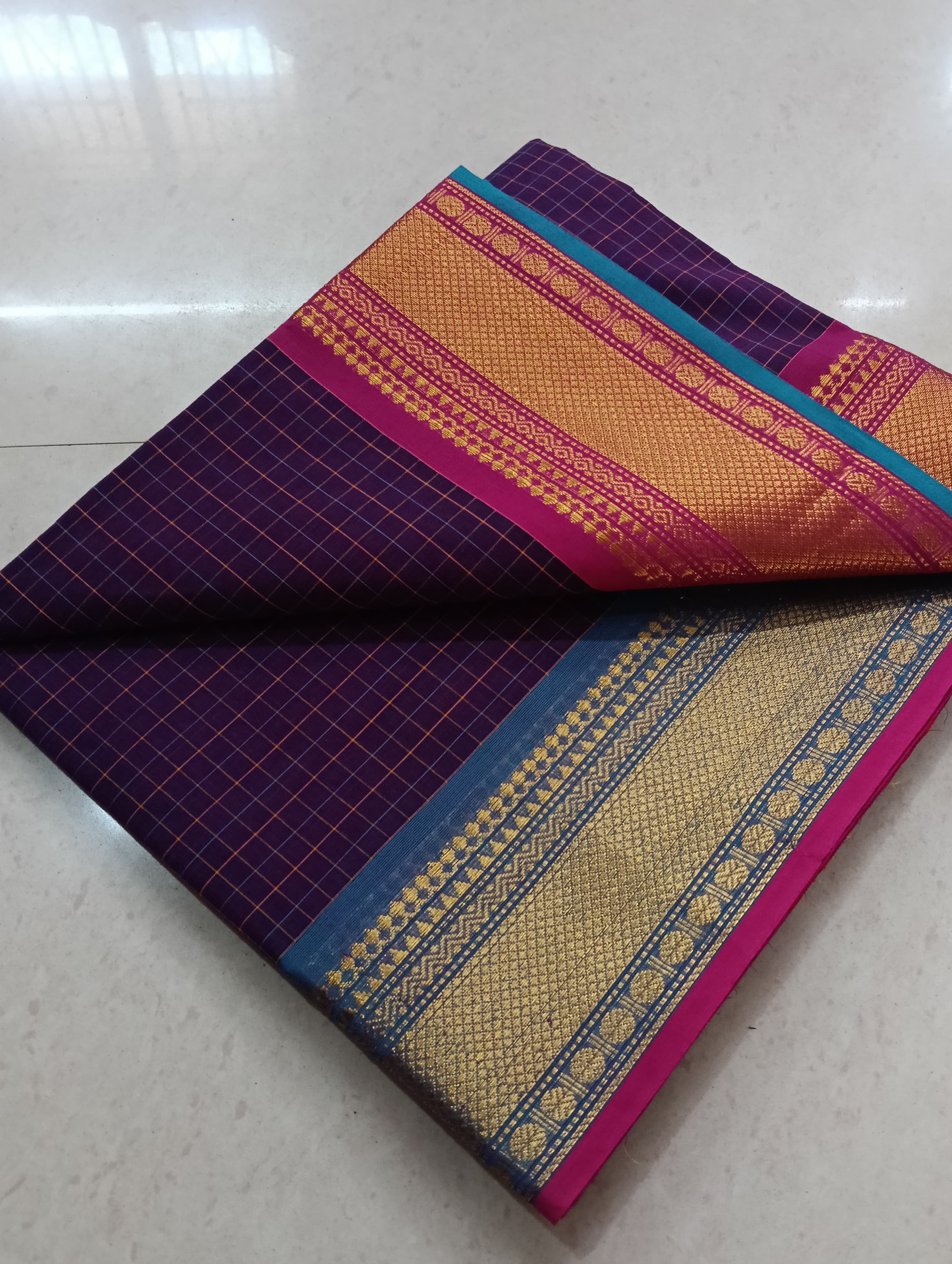 Kanchi Cotton Saree