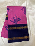 Printed Kolam Sungudi Cotton Saree