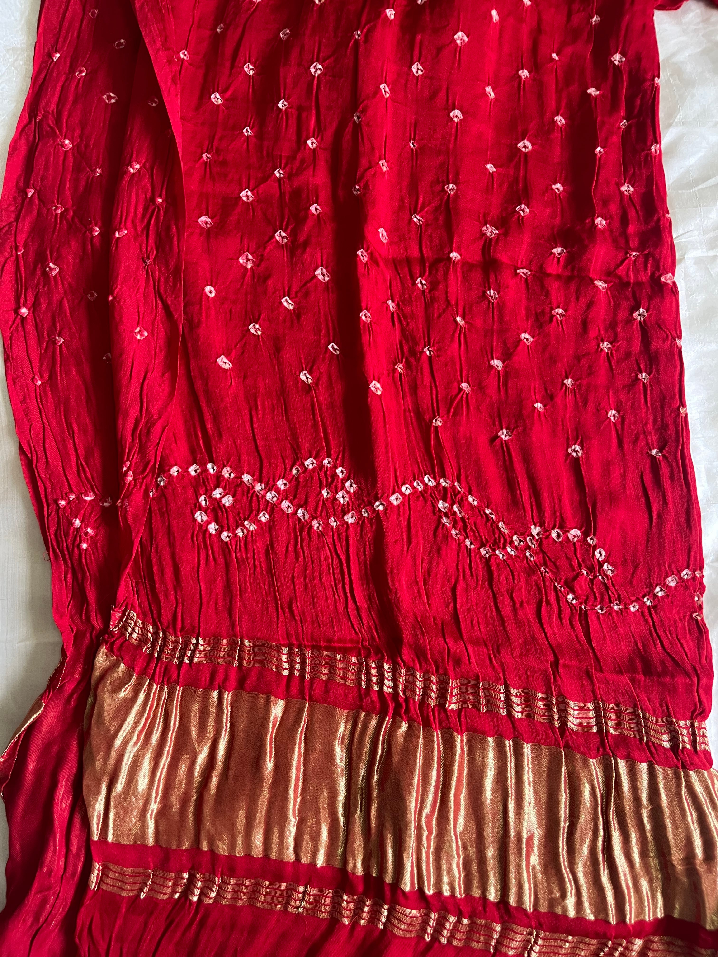 Rich Red Dupatta