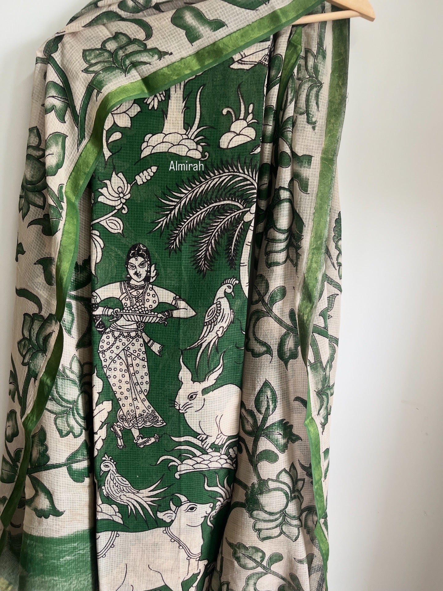 Pure Kota Kalamkari 2pcs Set