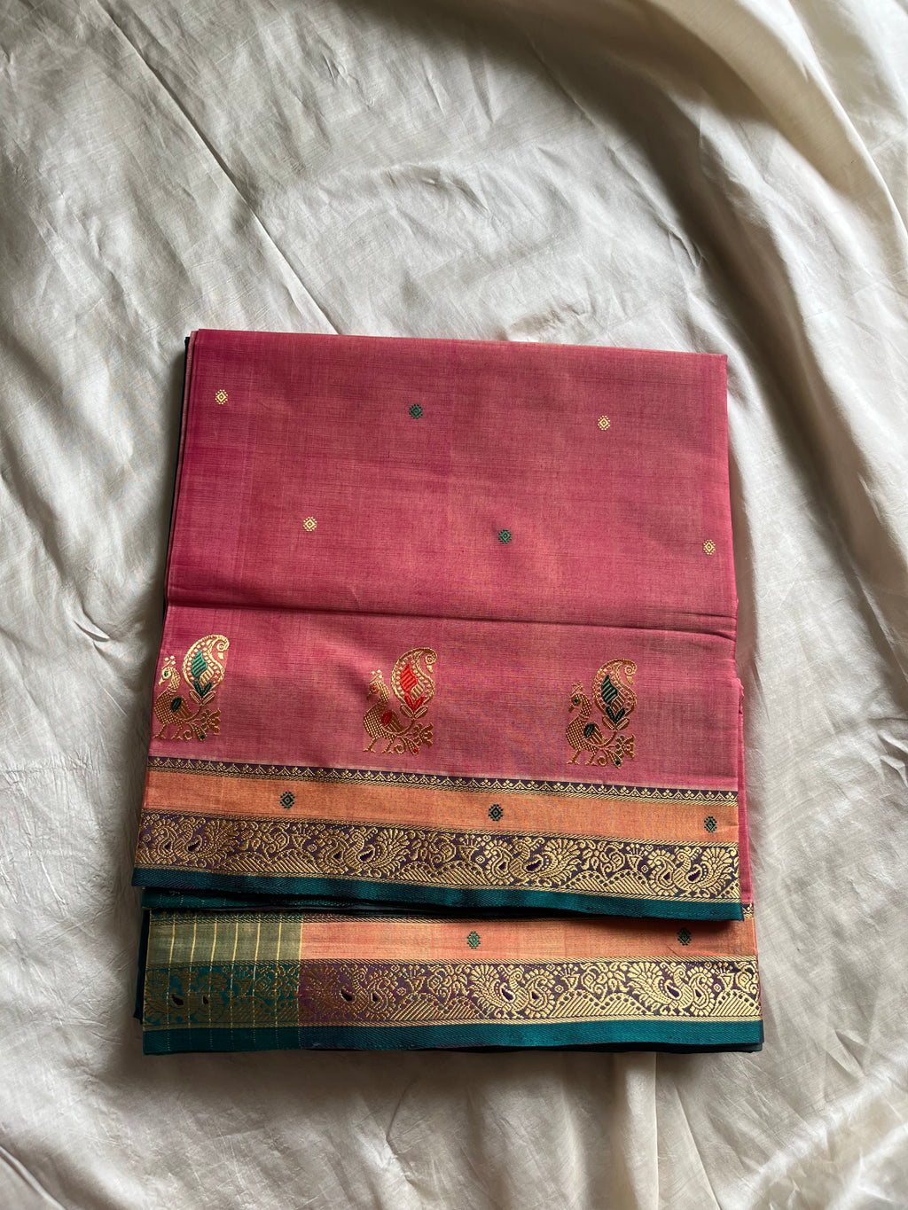 Handloom Vegan Silk Saree