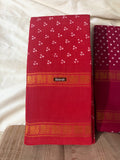 Polka Dots Sungudi Sarees without blouse