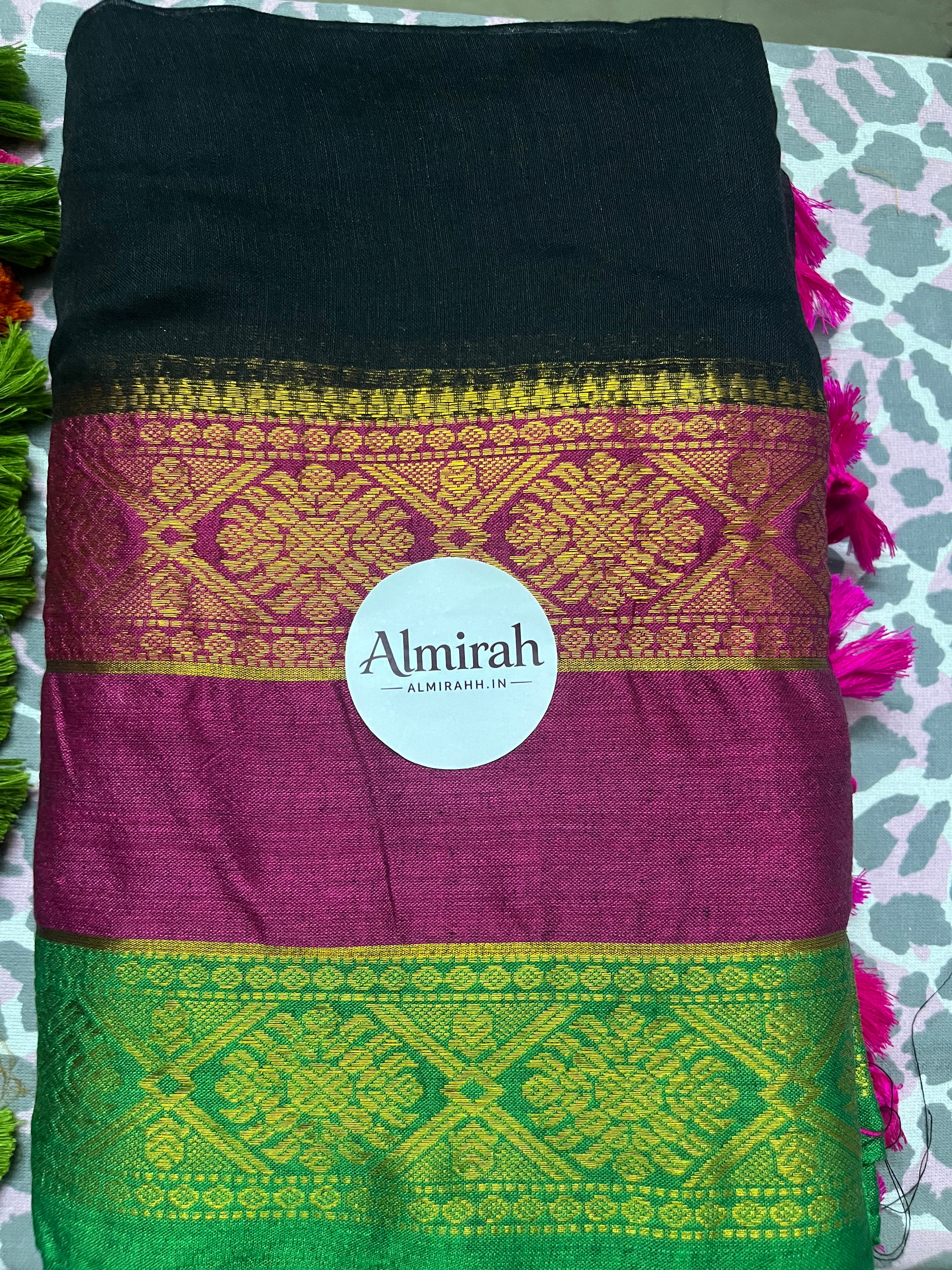 Mul cotton saree