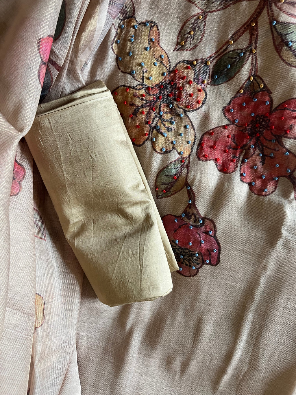 Premium Linen Tissue 3pcs Unstitched suit