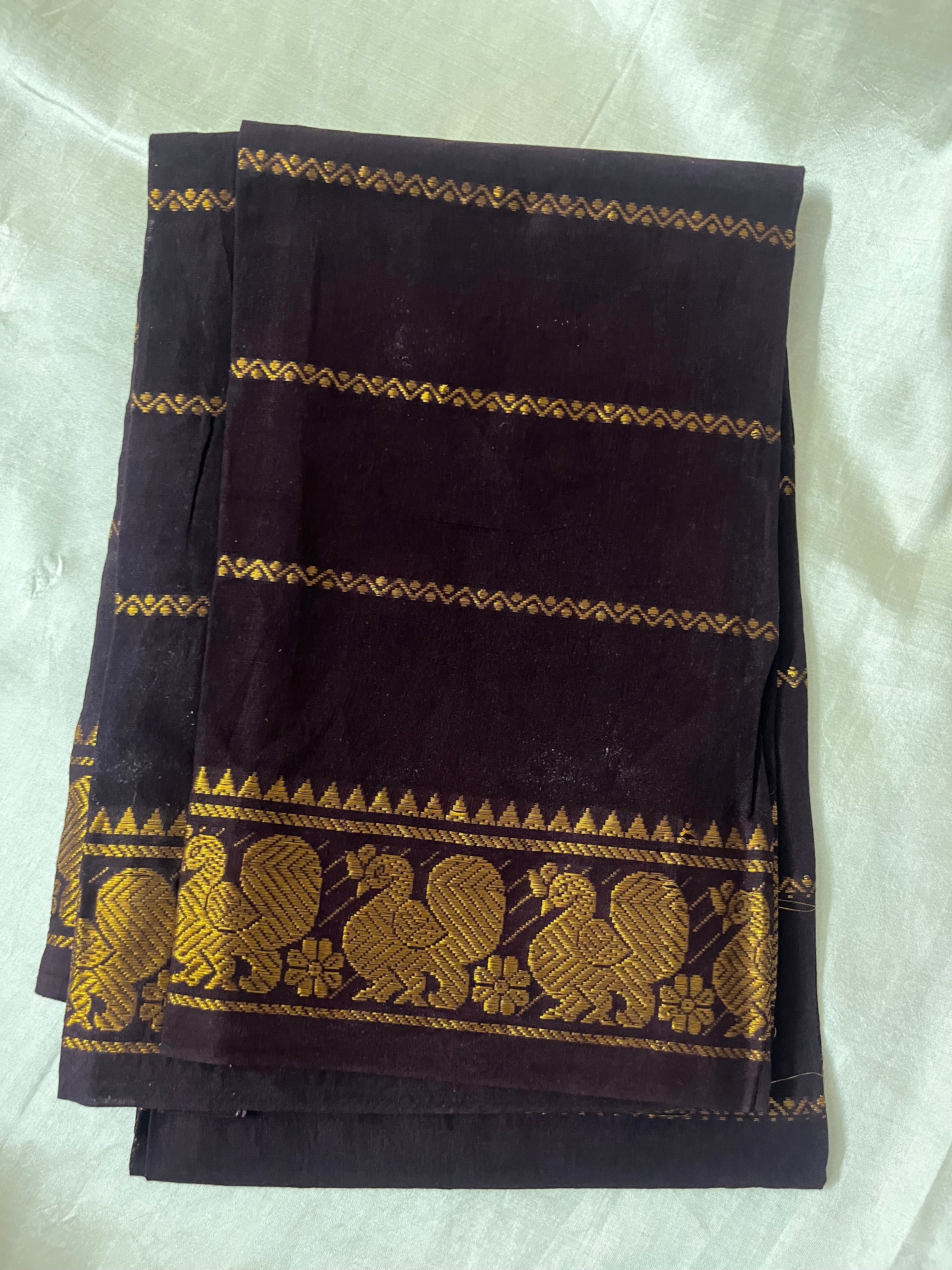 Coffee Brown Velthari Blouse