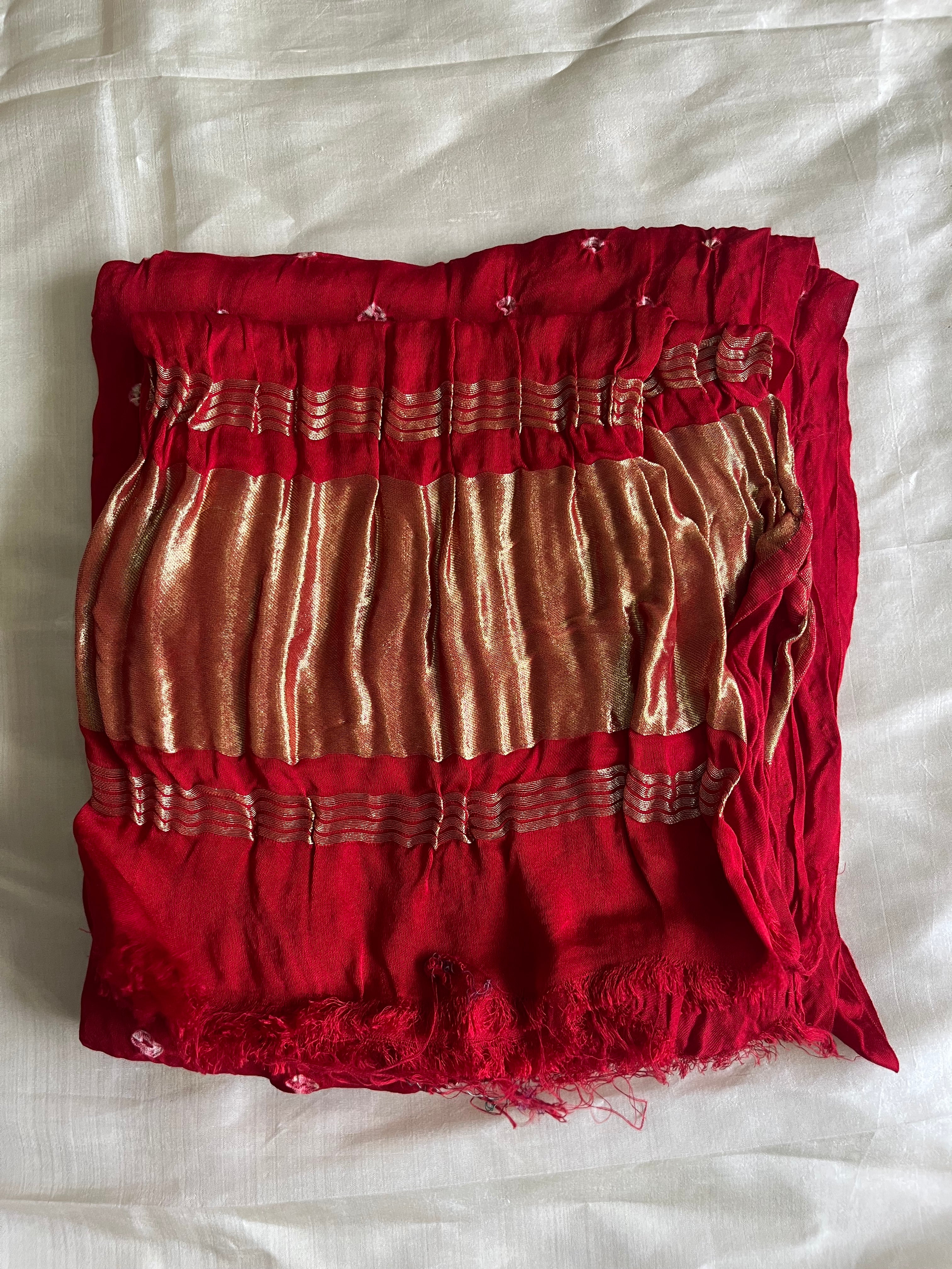 Rich Red Dupatta