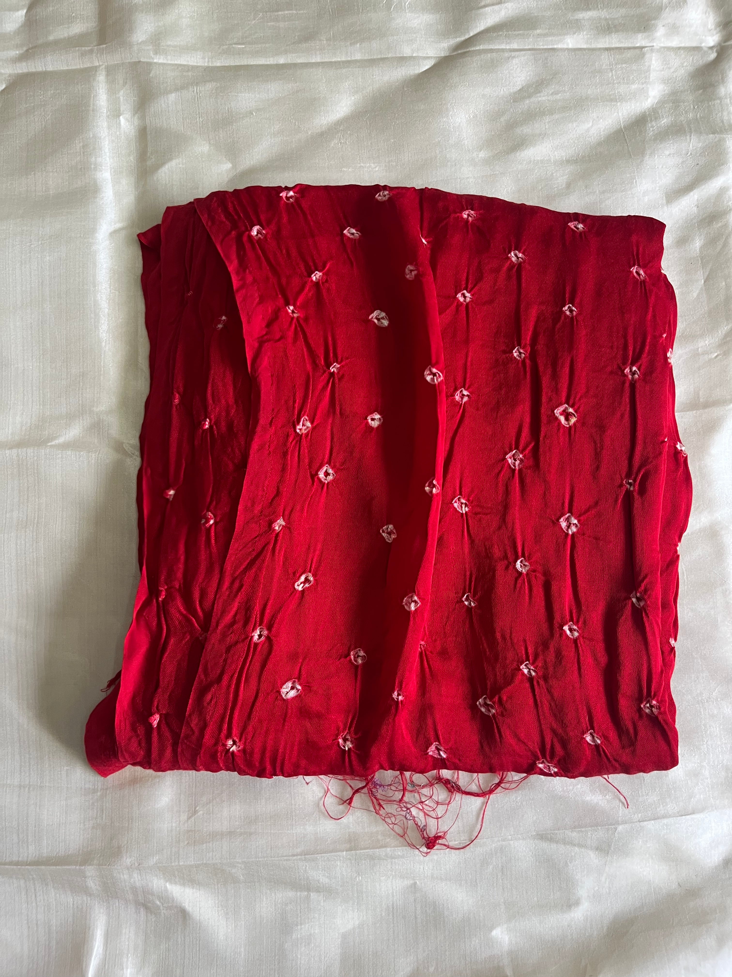 Rich Red Dupatta