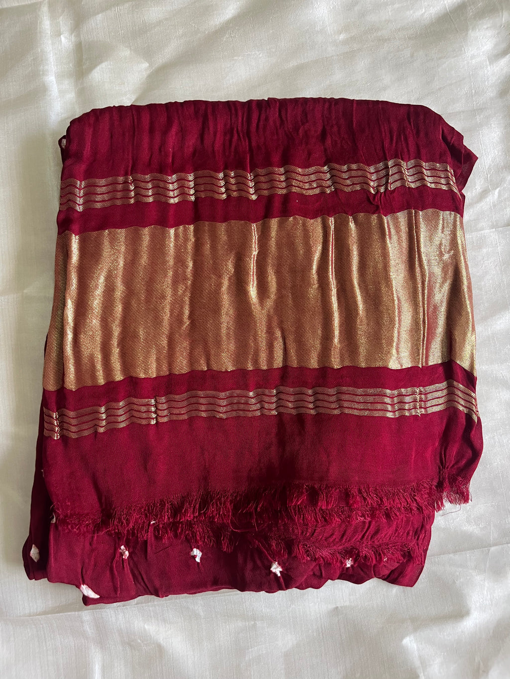 Maroon Dupatta