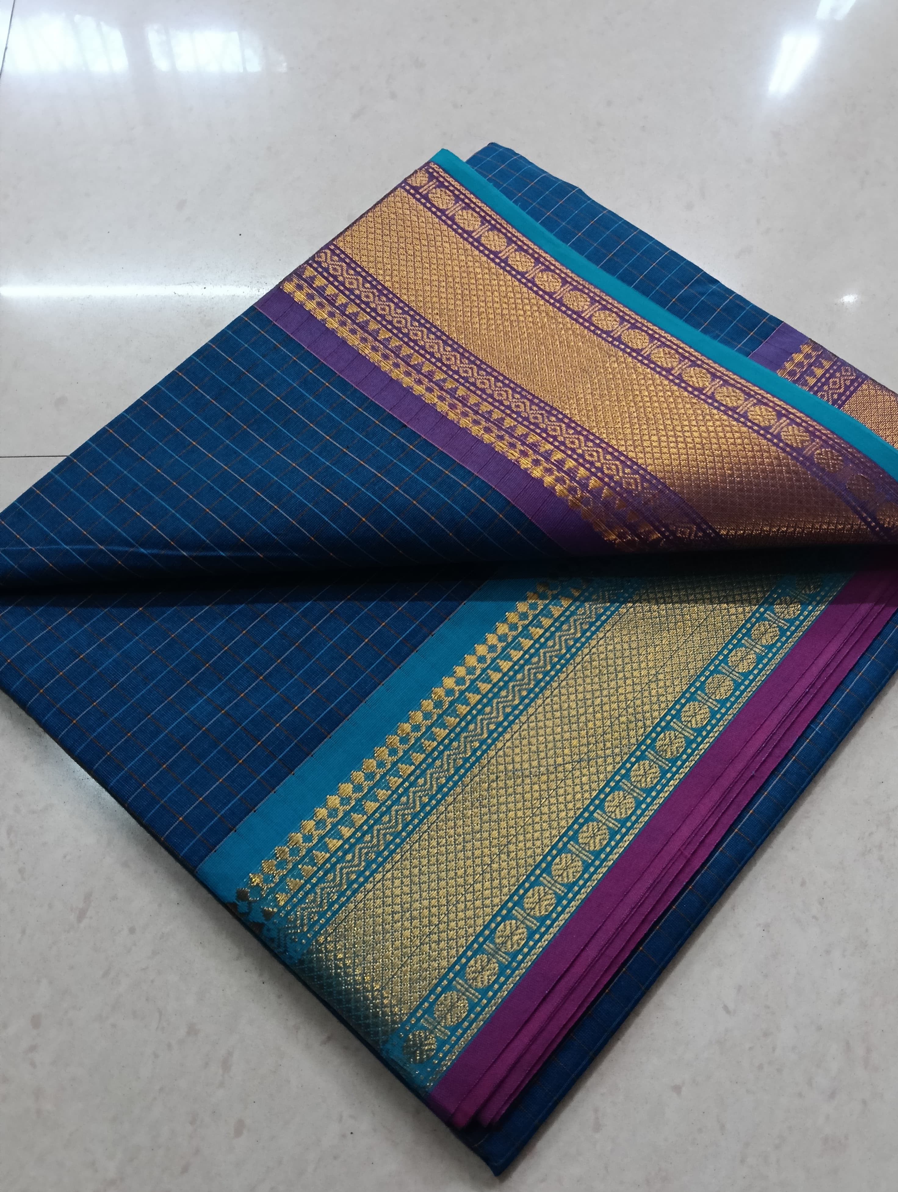 Kanchi Cotton Saree